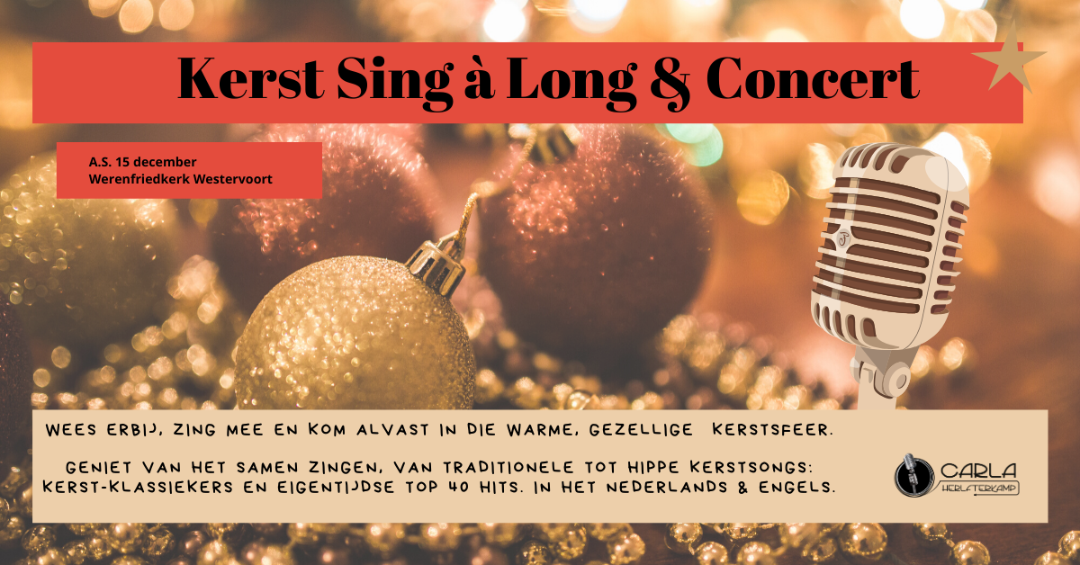 1911 Kerst Sing à Long Concert Werenfriedkerk 15 dec